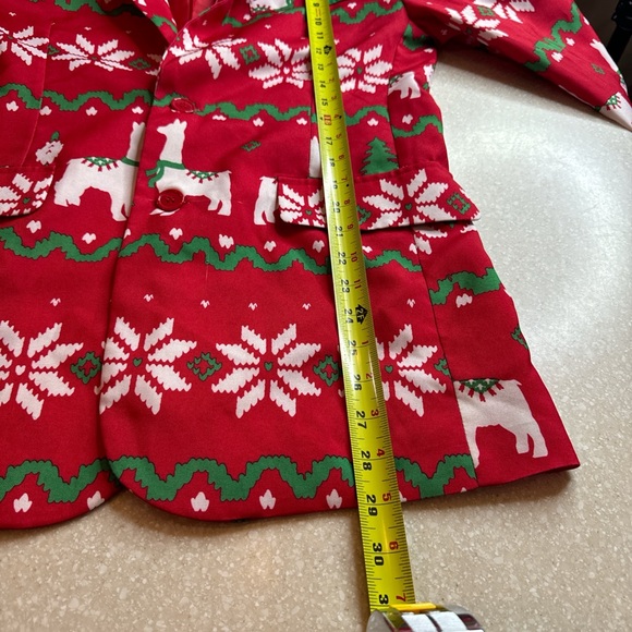 X~MAS Lama Jacket (HappyHour) Sz S Red - Picture 4 of 6